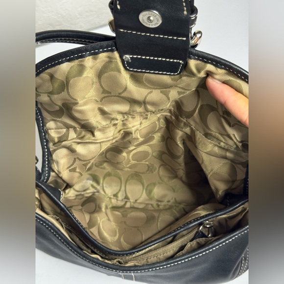 Coach Y2K Black Mini Soho Leather Shoulder Bag - Picture 12 of 12